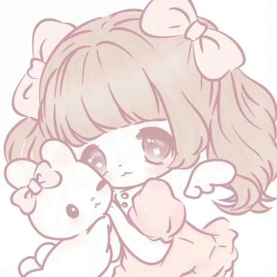 7岁女孩自带白刘海